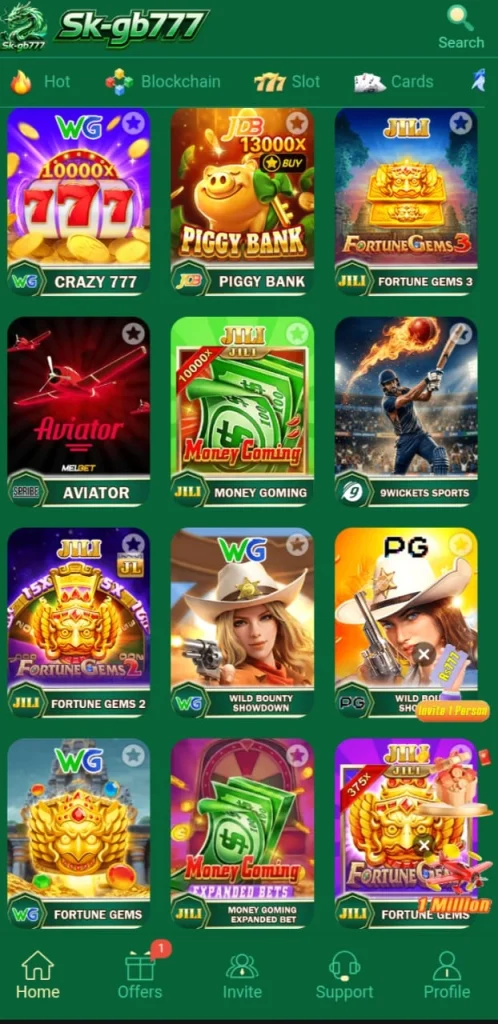 The SK-GB777 game