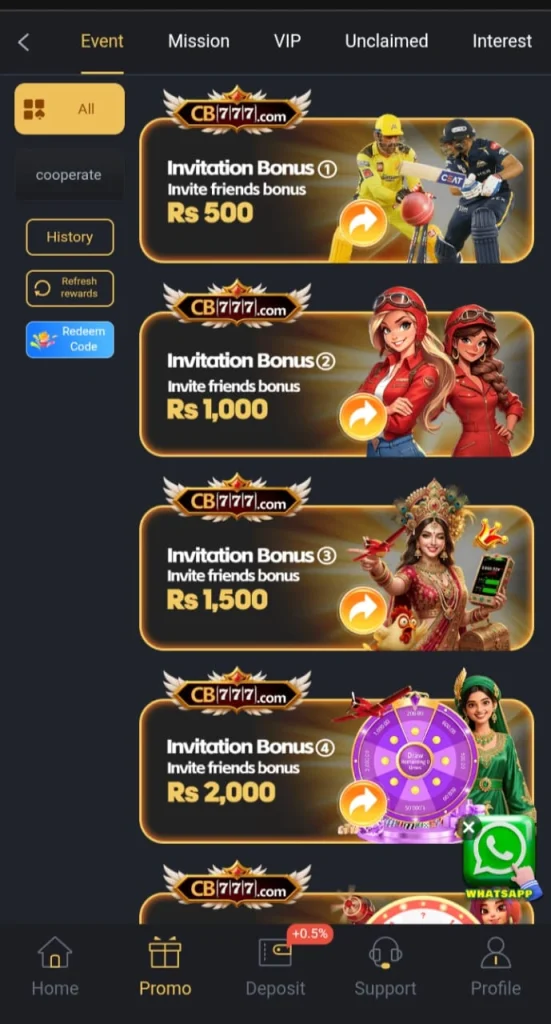 the CB777 game APK