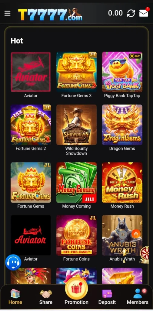 T7777 Game
