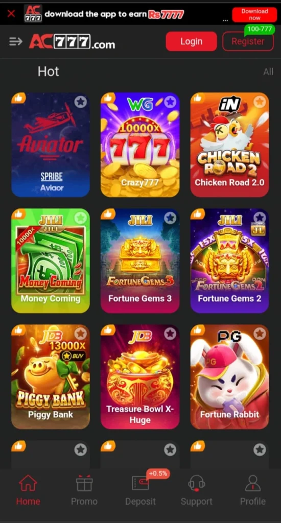 AC777 game app